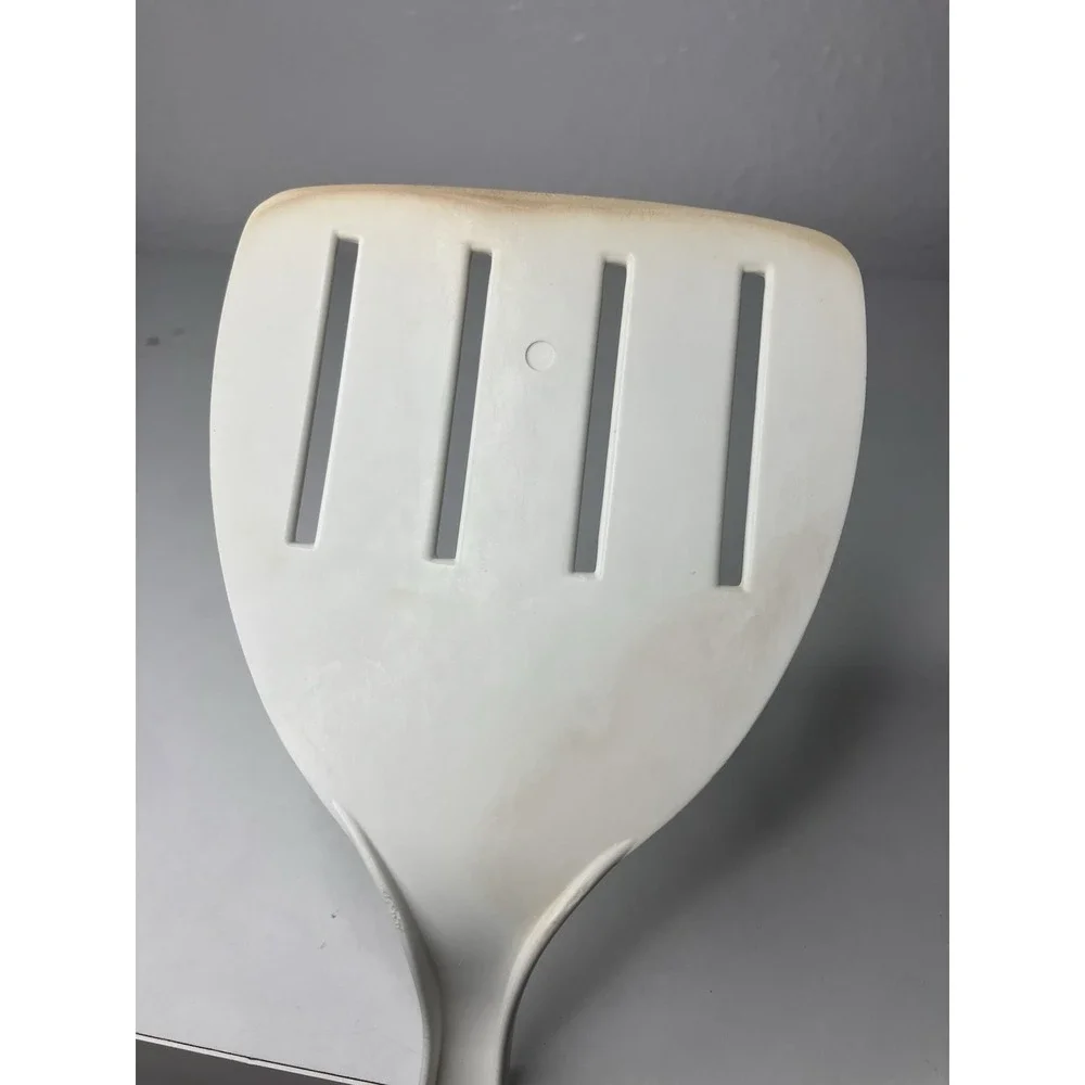 Vintage Tailor Made 4 Slot Nylon Spatula Turner Flipper White 11.5 Retro Kitchen
